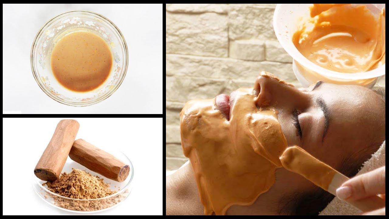 Skin Brightening Face Pack Sandalwood, Besan & Milk Clear & Glowing