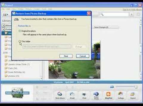 How to Easily Create a Photo Gift CD or DVD With Google Picasa