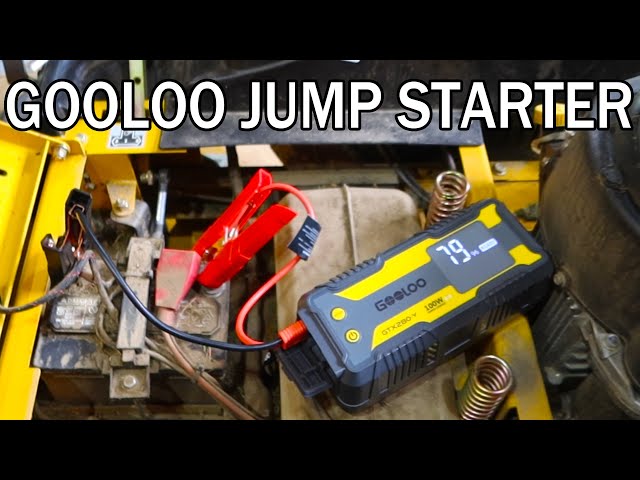  GOOLOO Portable GP3000 & GP4000 Car Jump Starters for 12 Volt  Automotive Batteries,Jump Box Power Pack with USB Quick Charge & Flashlight  : Automotive