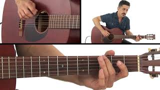 Video thumbnail of "Acoustic Rhythm Guitar Playbook - Outlaw Vibes - Corey Congilio"