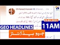 Geo Headlines 11 AM | 3rd March 2021