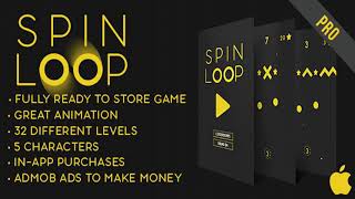 Spin Loop - Fun Arcade Game IOS Template + easy to reskine + AdMob | Codecanyon Scripts and Snippets screenshot 4