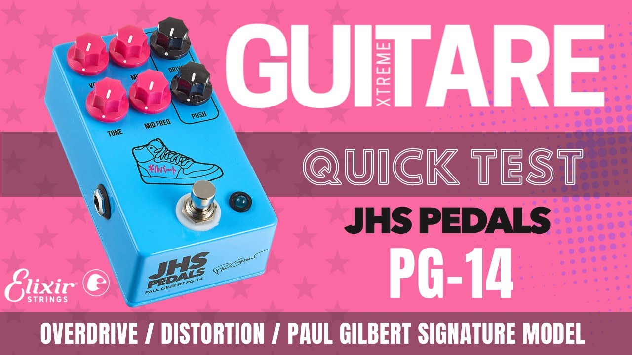 JHS PG-14 PAUL GILBERT SIGNATURE - QUICK TEST - DEMO - Guitare