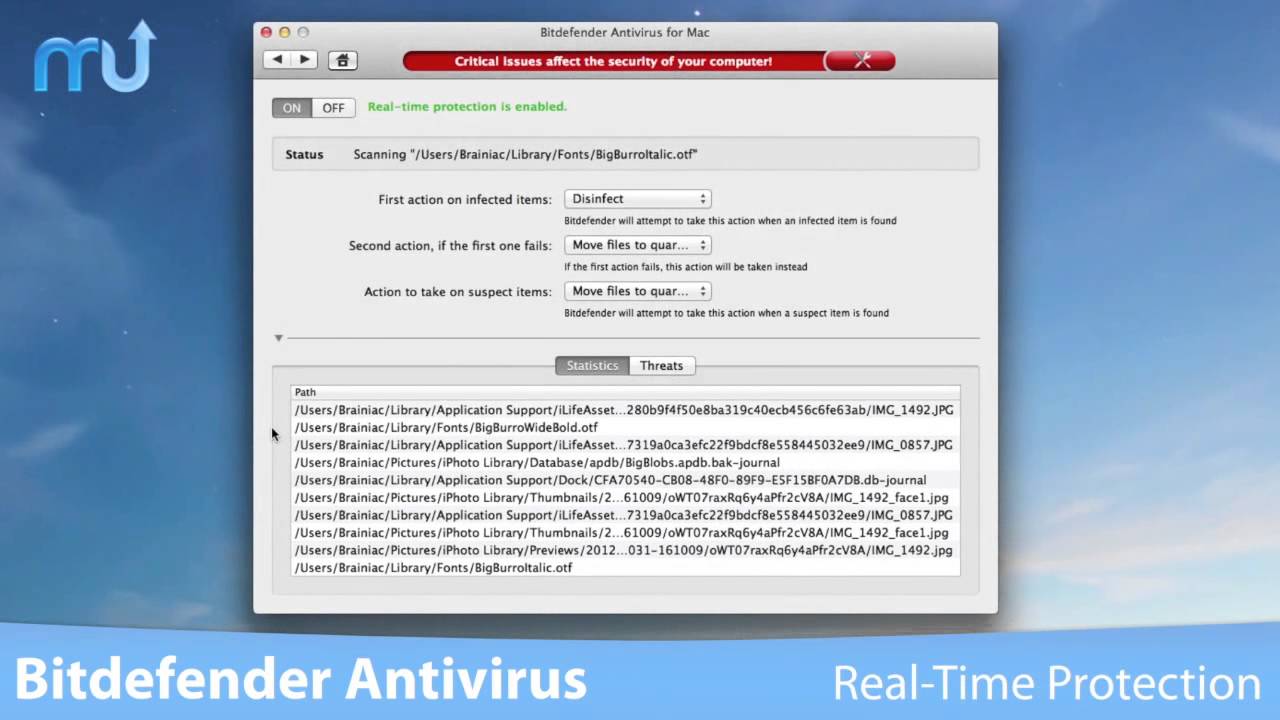 Bitdefender Antivirus Screencast - MacUpdate Promo