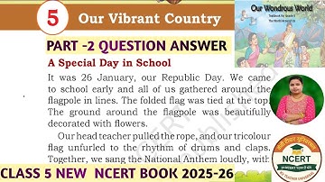Class 5 EVS Chapter 5 Explanation Part-2 | Our Vibrant Country | NCERT Book New Edition 2025-26