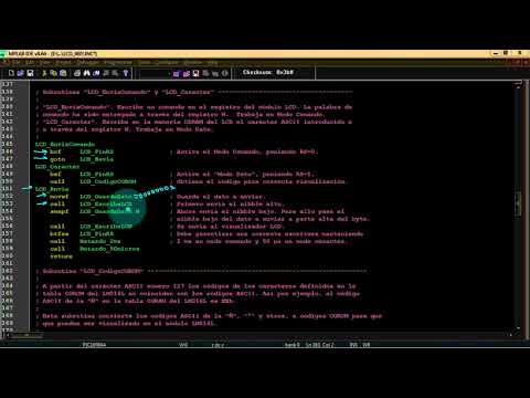 LCD ENVIA COMANDO CAPT 12 PARTE 10