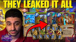 ALL CLASS SET CARDS ARE LEAKED | Hearthstone Violet Hold