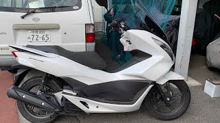 PCX125（2018）低走行1615kmです：参考動画（自撮り）