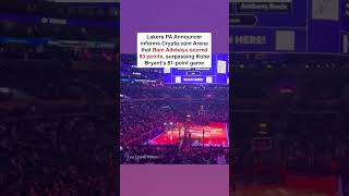 The Crowd Reaction To Lawrence Tanters Announcement