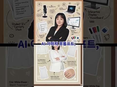[챗GPT강사 황인정] AI프롬프트 한 줄로 상세페이지 완성?!   #AI상품홍보 #상세페이지 #스마트스토어 #AI강의