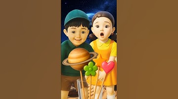 Squid Game AI Edible Candy Challenge ASMR #squidgame #ai #asmr