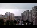 Летний дождь в Минске за 2 минуты  (ускорено в 20 раз)