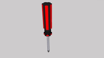 SketchUp: Screwdriver