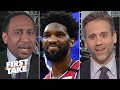 Stephen A. and Max have very different reactions to the 76ers beating the Clippers | First Take