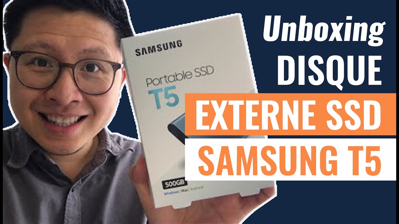 Disque externe SSD Samsung T5