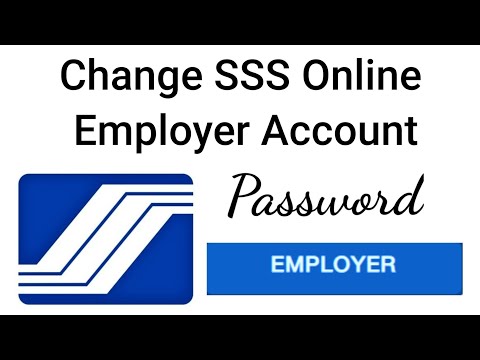 How to change SSS Online Employer Account Password