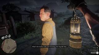 Red Dead Redemption 2 - Find the Stray Dog Encounter (Emerald Ranch)