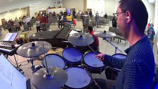 Live Drum Cover: Exalted Over All