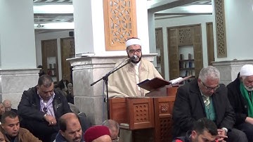تلاوة عطرة بجامع البشرى للمقرئ أنيس التونسي15 01 2016