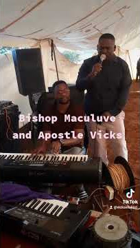 Vicks Vilakazi and Bishop maculuve