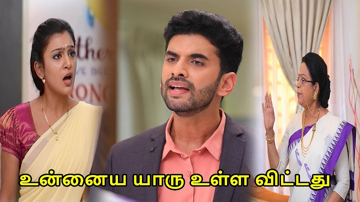 Nee Naan Kaadhal Day 21 Shocked 6th December 2023 Episode review | Serial Corner