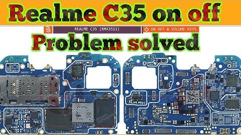 Realme C35 on of & volume key not working| youtube viral video|the soil boy
