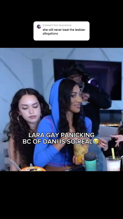 lara gay panicking bc of dani-😭😂 #katseye