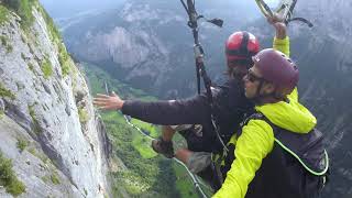 Paragliding Through the Swiss Alps, Lauterbrunnen
