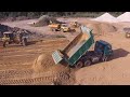 Самосвалы Tatra 815-2 Drone video