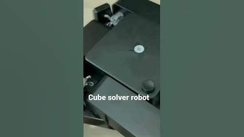 Cube Solver Robot #shorts #rubikscube #subscribe #kingofcubers #trickscubekumhari