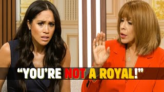 Gayle King Destroys Meghan Markle On CBS Mornings After Heated Argument