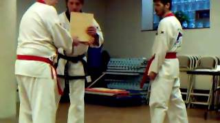 tang soo do  board breaking
