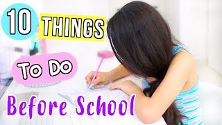 10 Things You NEED To Do Before Back To School! Guide