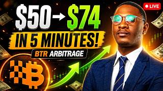 I Turned $50 Into $74 In 5 Minutes | Crypto Arbitrage With Binance & USDT (2026)