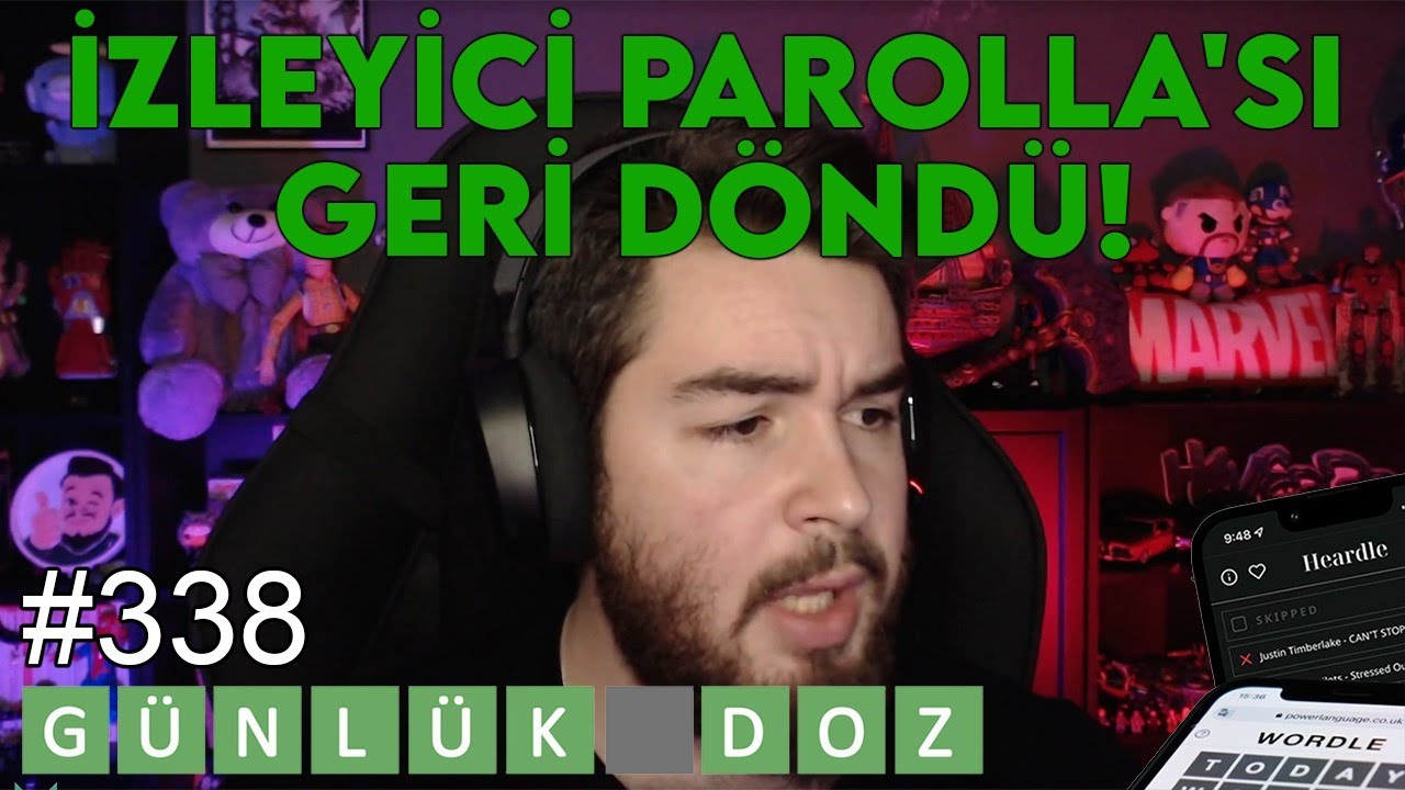 İzleyici Parolla'sı Geri Döndü ! | Wordle #338