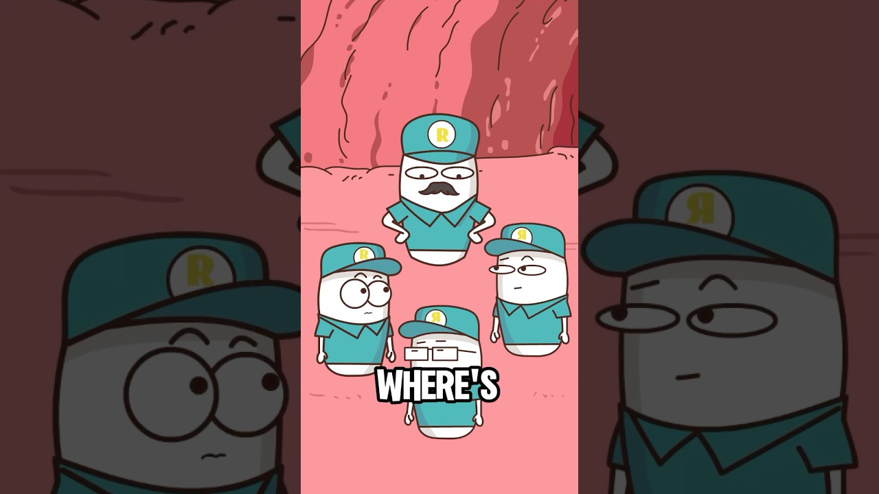 How Does Ibuprofen Find Your Pain? The Science Explained! #shorts #animation #webtoon