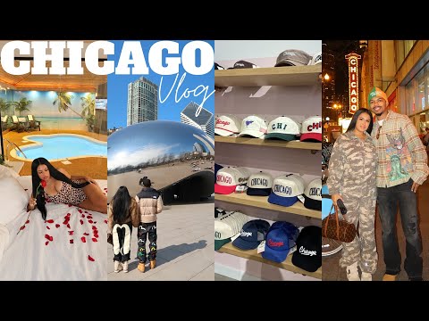 WEEKLY VLOG | CHICAGO BAECATION + POOL SUITE +BOAT ARCHITECTURE TOUR+CUSTOM HATS+THE BEAN+FOOD SPOTS