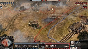 COH2 1v1 Kobal (OH) vs sidewinder (UK)