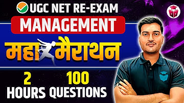UGC NET Management 2024 Marathon | Paper 2 Management Top 100 Most Important Question | Yogesh Sir