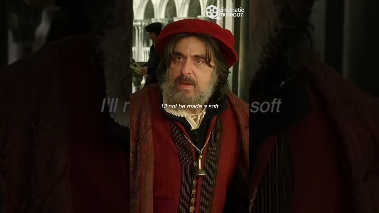 Al Pacino as Shylock, the Jewish moneylender, in The Merchant of Venice (2004)