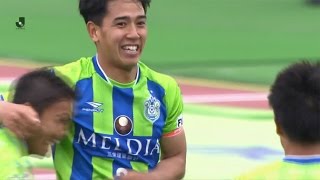 DAZNハイライト 20170503レノファ山口FC戦