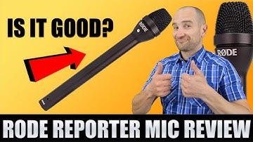 The Rode Reporter Microphone - My Honest Review