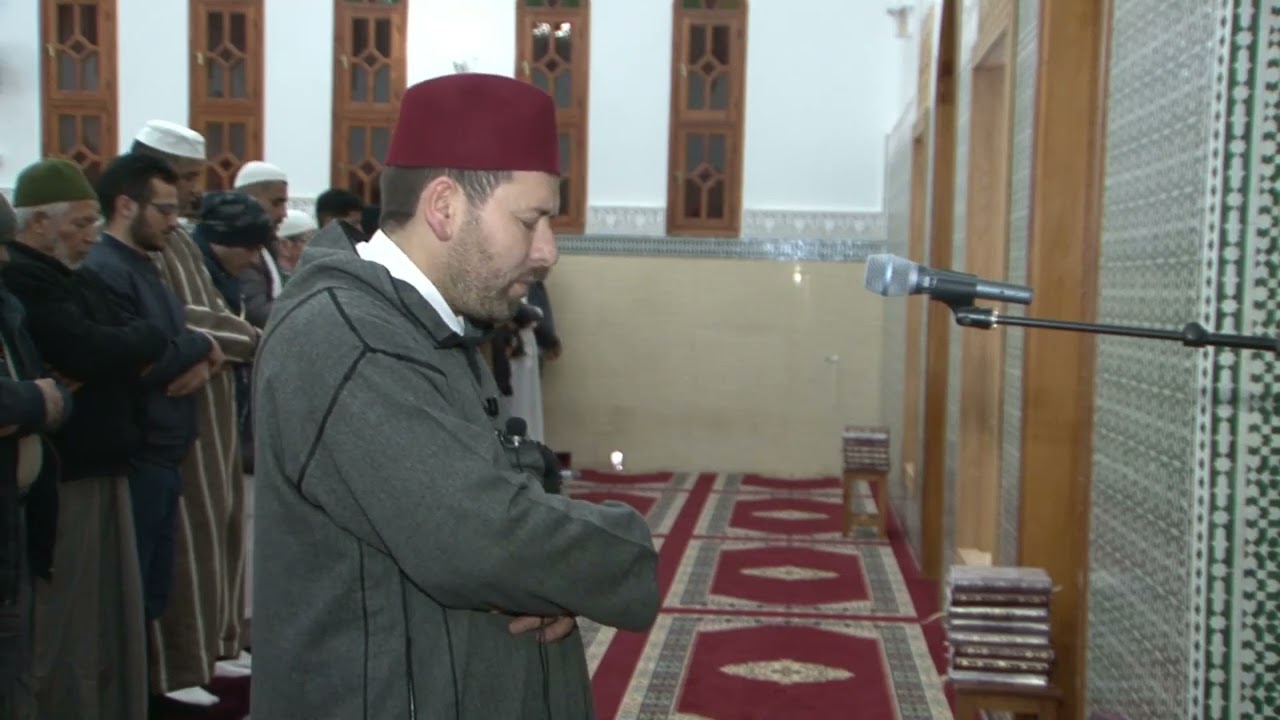 صلاة التراويح بمسجد طيبة القارئ عبد الحق العلوي