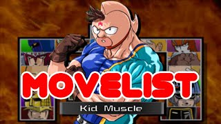 Download Lagu Kid Muscle (Mantaro Kinniku) movelist - Ultimate Muscle LvNG (GCN) MP3