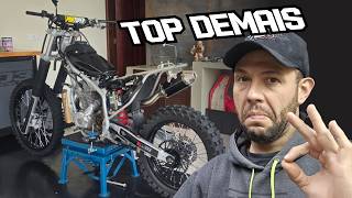 Crf250F All Black Ep. 04 Novas Rodas Mudaram A Moto