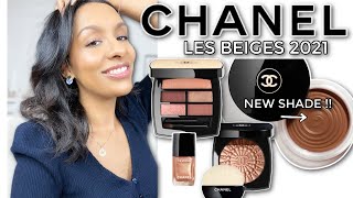 CHANEL Les Beiges 2021| NEW SHADE 395 SOLEIL TAN DEEP BRONZE | Tender Eyeshadow Palette