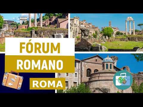 Vídeo: Fórum Romano: Templos imperdíveis e ruínas antigas
