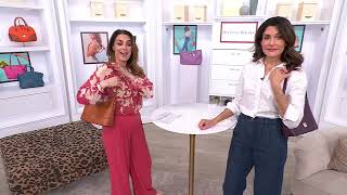Dooney & Bourke Saffiano Leather Large Shoulder Bag on QVC