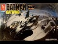 AMT 1/25 1989 Batman Batwing open box review