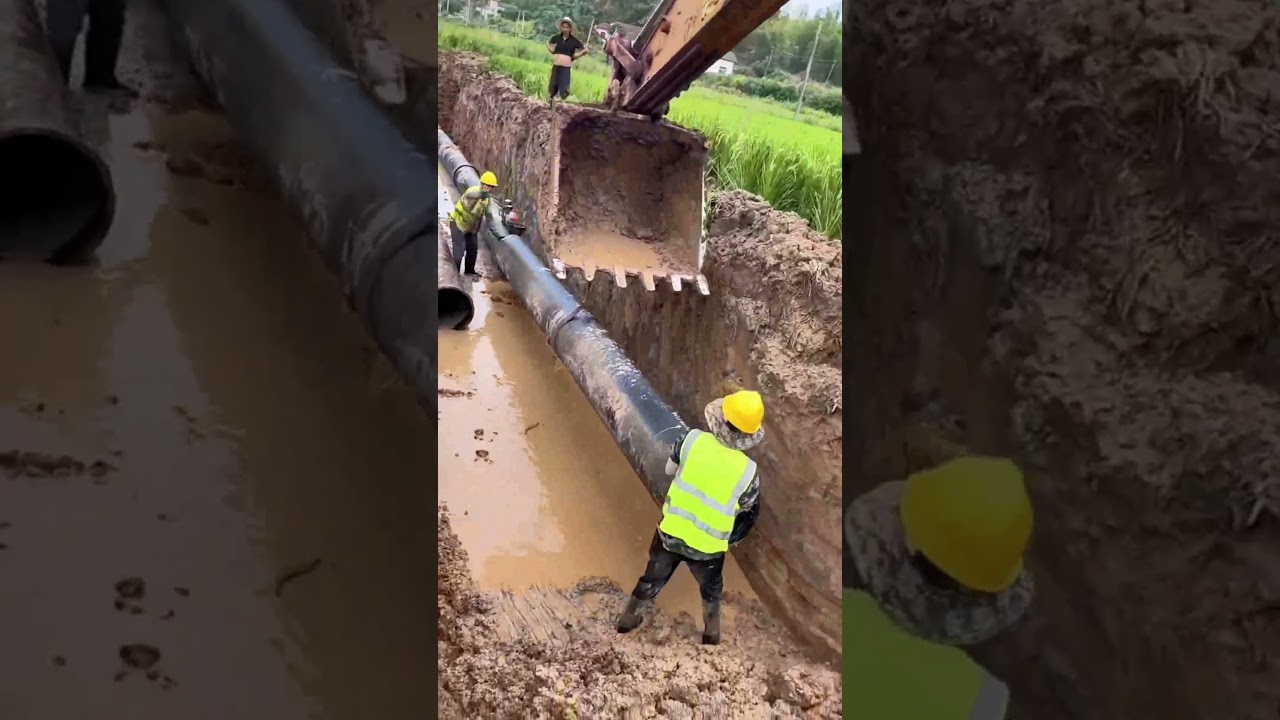 The process of installation and construction of ductile iron pipes